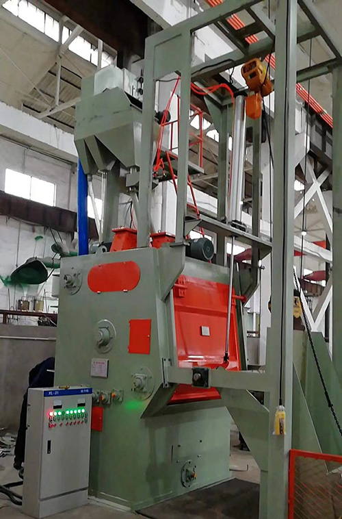 履带式抛丸清理机