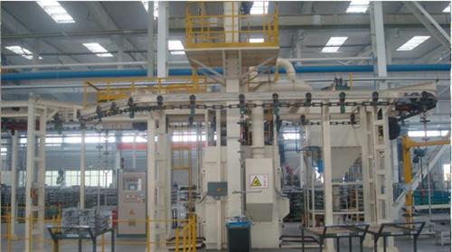 Q585步进式悬链全自动抛丸机