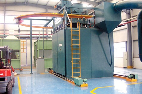 Q3730悬链式全自动抛丸机