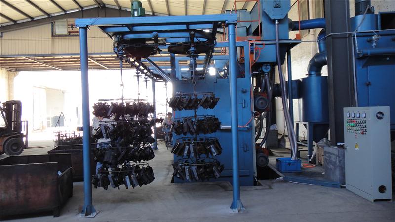 Q384悬链式全自动抛丸机